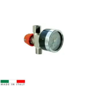 Regulator med tryckmätare
